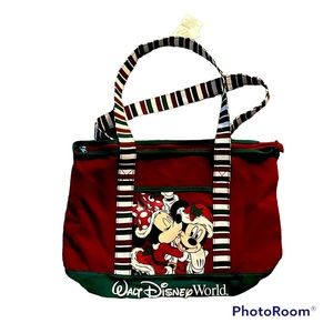 Disney parks canvas tote nwt